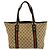 Gucci Shelly Line Tote Bag Braun Beige - Ansicht 2