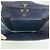 Bolsa de Ombro Gucci em Camurça com Corrente Azul - vista 9