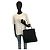 Borsa a mano Gucci Bamboo in nylon nero - vista 6