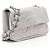 Gabrielle Chanel Calfskin Diagonal CC Flap Shoulder Bag Grey - view 2