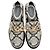 Mocassini Gucci in pelle embossed pitone con logo - Taglia 7.5 / 37.5 Marrone Beige - vista 5
