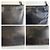 Prada Embossed Triangle Logo Shoulder Bag Black - view 5