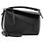Bolsa Mini Puzzle Edge em pele de vitelo Loewe Preto