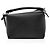 Bolsa Mini Puzzle Edge em pele de vitelo Loewe Preto - vista 3