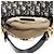 Autre Marque Mini Borsa Saddle Dior Oblique Blu - vista 7