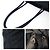 Tote Sac cabas épaule Prada Tessuto Noir - vue 6