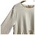 Autre Marque Top de manga comprida com folhos em fleece macio yori Branco - vista 2