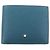 Billetera bifold Montblanc Salt Real Green System de cuero Verde