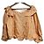 Autre Marque Blusa con Lacci e Ricami Casa Fline Arancione