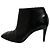 Autre Marque Pierre Hardy Leder- Stiefeletten Schwarz - Ansicht 3