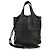 Chanel Square Stitch Tassel Hobo Quilted Leather Small Negro