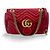 Gucci GG Marmont Flap Matelasse Leather Mini D'oro