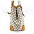 Louis Vuitton Hampstead Damier Ebene PM Blanco - vista 3