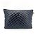 Autre Marque Saint Laurent Classic Monogram Wristlet Matelasse Chevron Leather Small Noir - vue 2