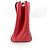 Fendi 2Jours Leather Medium Vermelho - vista 3