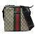 Bolsa de Ombro Gucci GG Supreme Sherry Line Bege
