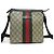 Bolsa de Ombro Gucci GG Supreme Sherry Line Bege - vista 2