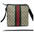 Bolsa de Ombro Gucci GG Supreme Sherry Line Bege - vista 3