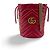 Gucci GG Marmont Bucket Matelasse Leather Mini Rosso