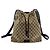 Gucci Drawstring GG Canvas Large Noir