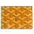 Goyard Bifold Coated Canvas Amarillo
