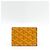 Goyard Bifold Coated Canvas Amarillo - vista 2