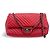 Chanel Classic Single Flap Chevron Lambskin Medium Silber