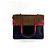 Fendi Flip Leather with Suede Small Nero - vista 2
