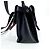 Fendi Flip Leather with Suede Small Nero - vista 3