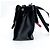 Fendi Flip Leather with Suede Small Nero - vista 4