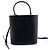 Prada Panier Bucket Saffiano Leather Small Nero - vista 2