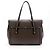Gucci Bamboo Bullet Top Handle Leather Medium Castaño - vista 2