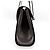 Gucci Bamboo Bullet Top Handle Leather Medium Castaño - vista 4