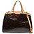 Louis Vuitton Brea Monogram Vernis MM Roxo