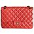 Borsa Chanel Classic Flap Large Pelle Rossa Rosso