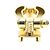 Pulsera FRED Force 10 Large en oro amarillo 18K Dorado - vista 11