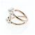 Anello TASAKI Danger Signature Pearl R4497 in oro rosa 18K - vista 2