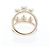 Anello TASAKI Danger Signature Pearl R4497 in oro rosa 18K - vista 3