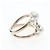 Anello TASAKI Danger Signature Pearl R4497 in oro rosa 18K - vista 4