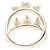 Anello TASAKI Danger Signature Pearl R4497 in oro rosa 18K - vista 7