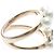 Anello TASAKI Danger Signature Pearl R4497 in oro rosa 18K - vista 8