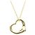 Autre Marque Collana Tiffany Open Heart in oro giallo 18K D'oro