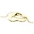 Autre Marque Collana Tiffany Open Heart in oro giallo 18K D'oro - vista 6