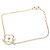 Bracelete Louis Vuitton Monogram MOP Dourado - vista 10