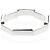 Anello Gucci Link to Love in Platino Argento - vista 7