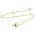Collana Christian Dior Rose des Vents Rubino D'oro - vista 13