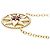Collana Christian Dior Rose des Vents Rubino D'oro - vista 3