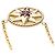 Collana Christian Dior Rose des Vents Rubino D'oro - vista 6