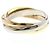 Cartier Trinity Ring in 18K Gelb-, Rosé- und Weißgold Golden - Ansicht 2