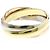 Anel Cartier Trinity em Ouro 18K Dourado - vista 6